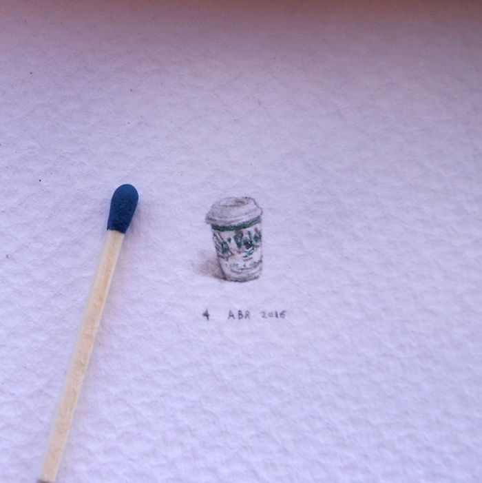 I Create Miniature Watercolors To Inspire People Just Like They Did To Me