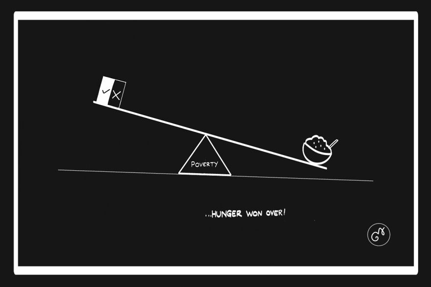 I Sketched 13 Minimal Sketches Using White And Black Colors.
