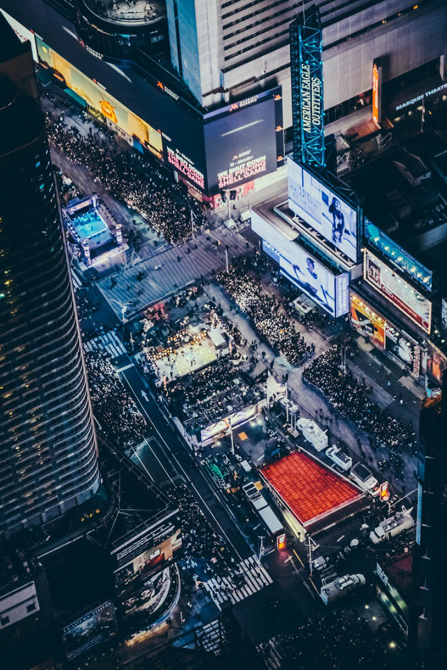 I Went Flying Over New York On New Years Eve