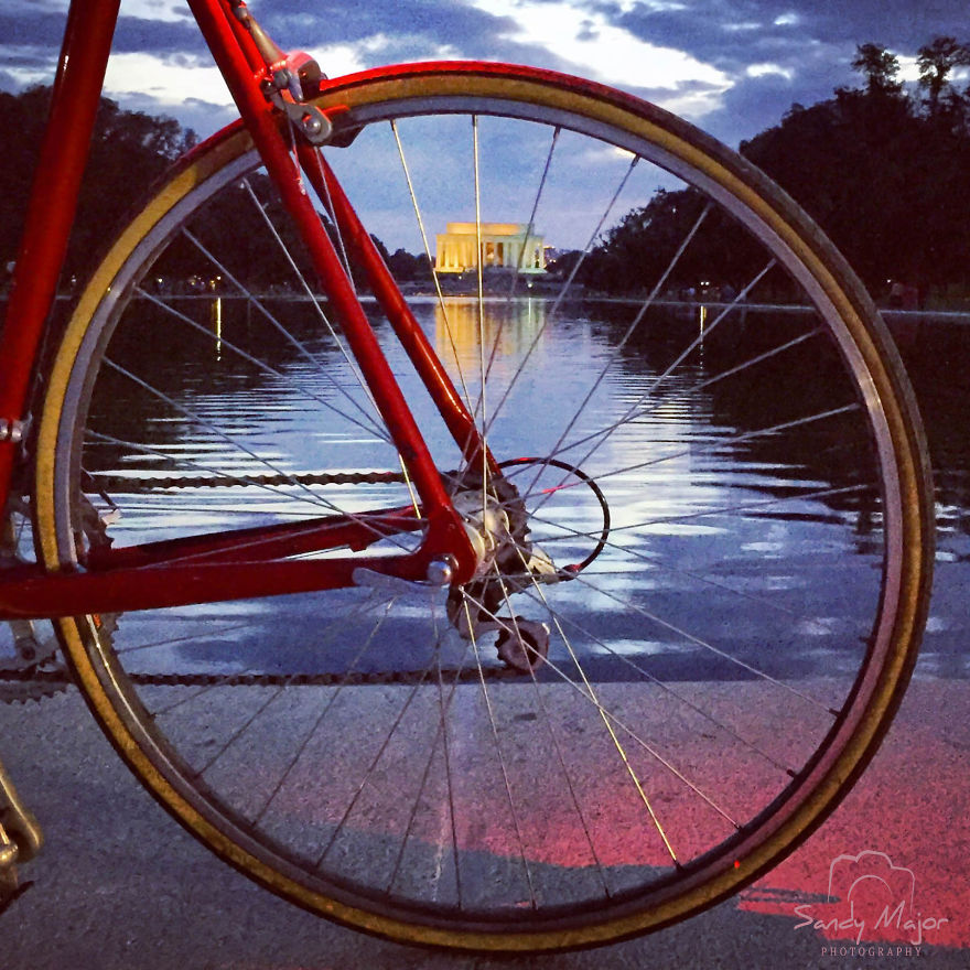 I Capture Washington D.c. Through Bike Wheels