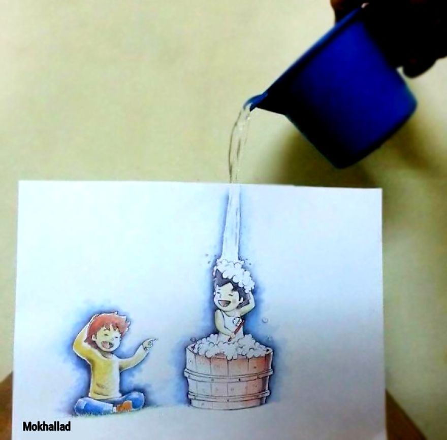 I Make My Drawings Literally Come Out Of The Box