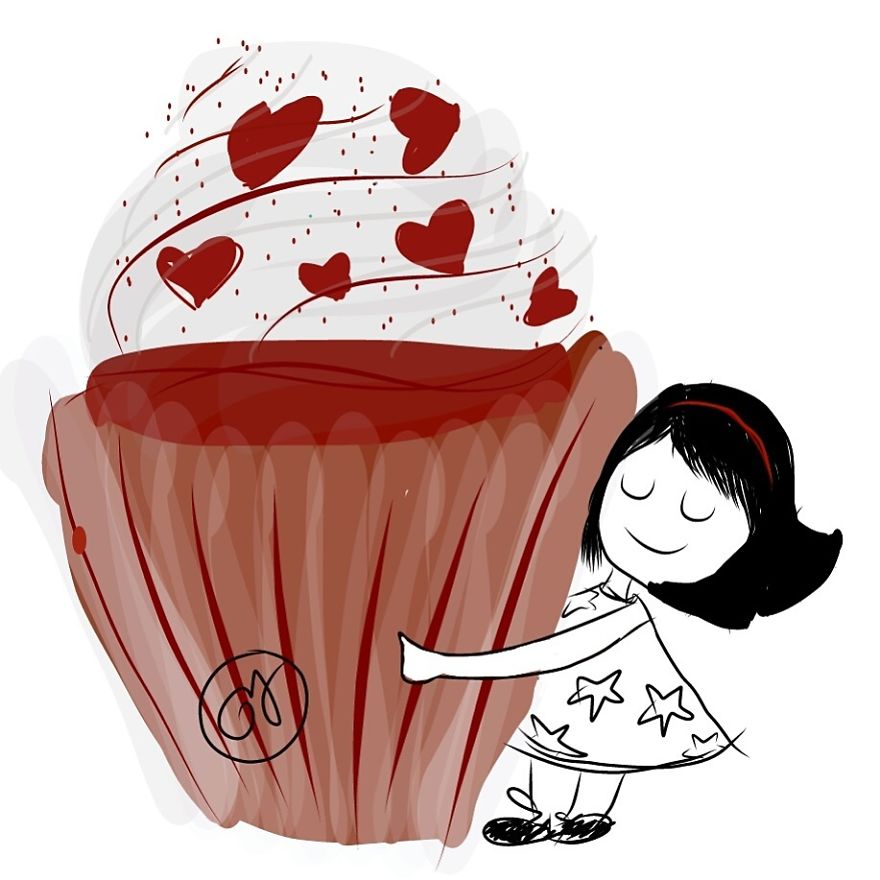 Yummy Hug From A Cupcake ! Yummy Hug From A Cupcake !