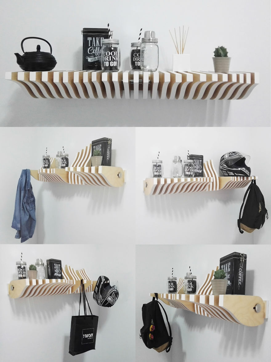 Interactive Furniture: K&ouml;llen Bookshelf Collection