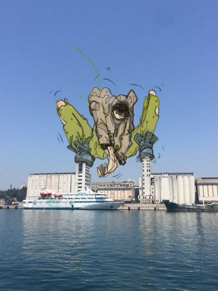 I Imagined What Would Happen If Monsters Invaded Istanbul