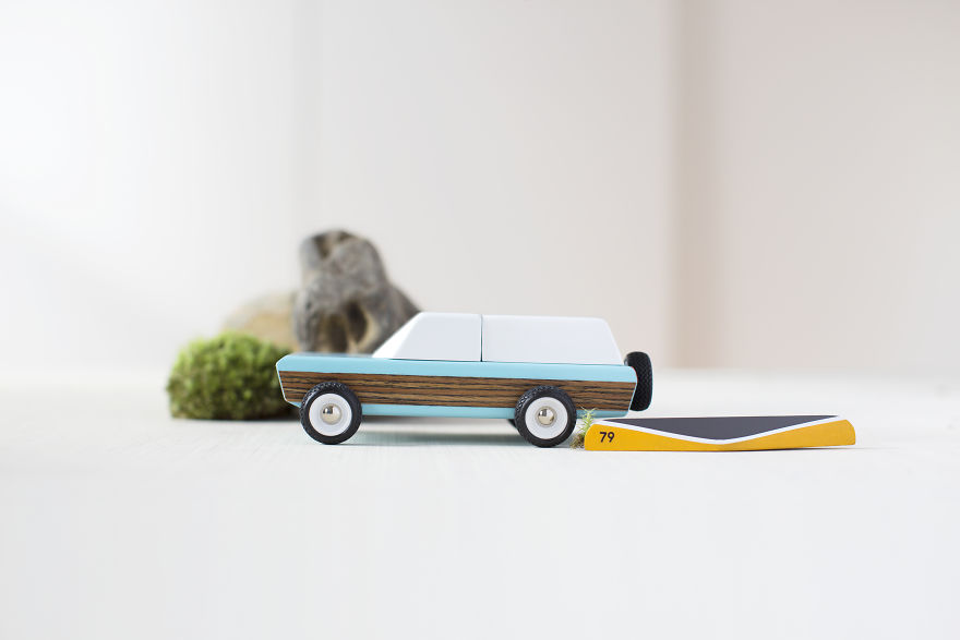 Modernist Design Flair Fused And Distilled In Wood Toy Form- Candylab Toys