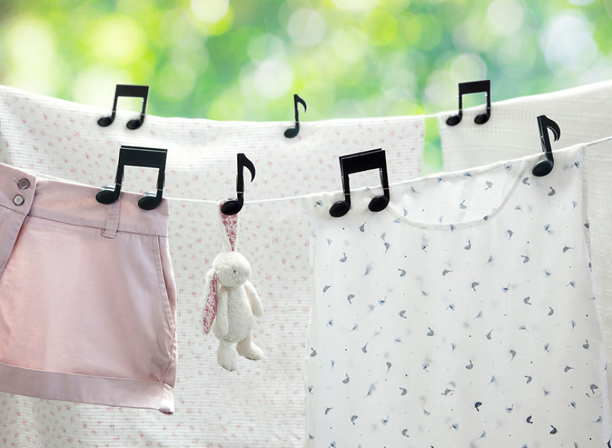 Laundry Clips For Music Lovers