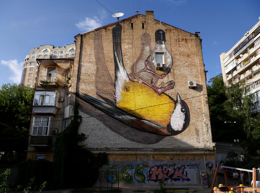 The Giant Art Transforming Kiev