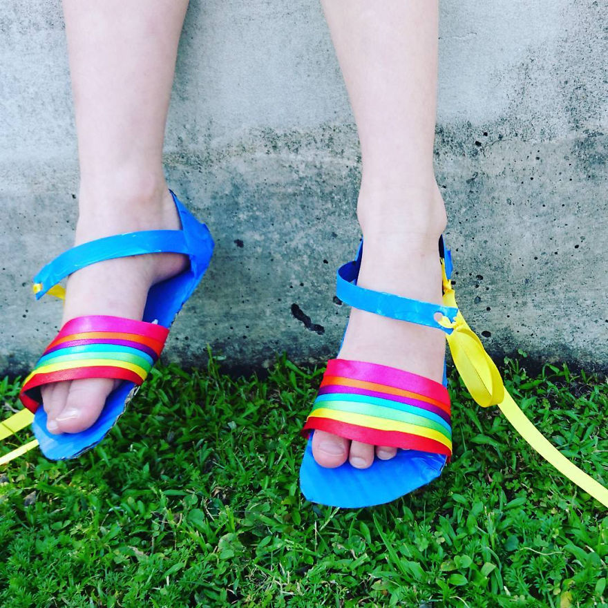 I Make Shadow Puppets And Shoes With My Four-year-old