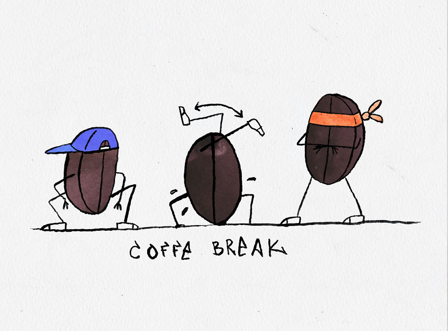 Daily Series Of Drawings About Coffee