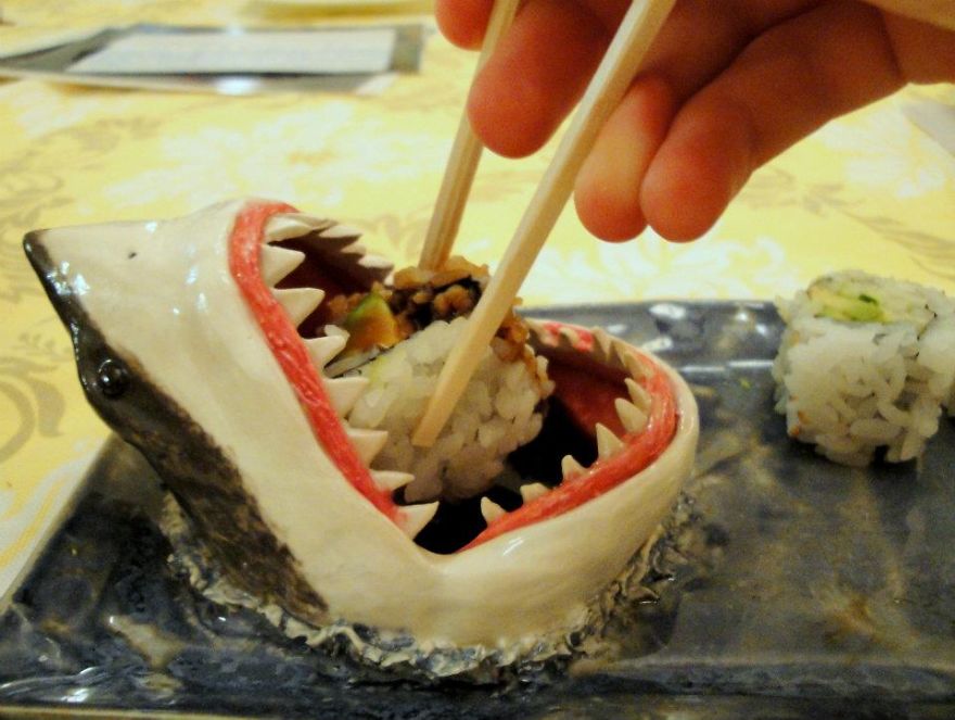 Shark Sushi Plates Almost 4 Years Later