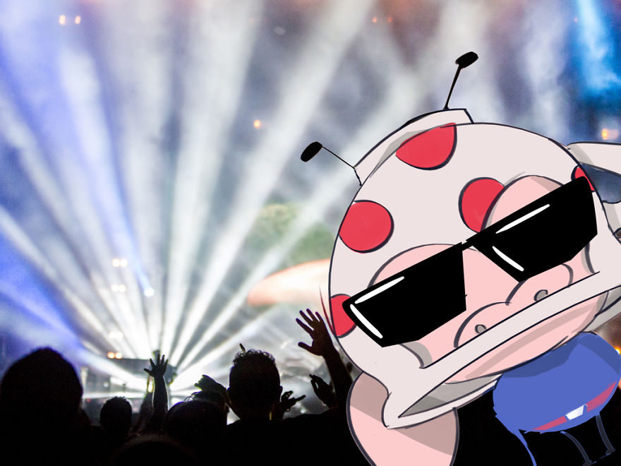 Spacepig Has Great Time At Sziget Festival