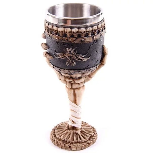Stainless Steel Ghost Hand Goblet