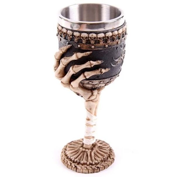 Stainless Steel Ghost Hand Goblet