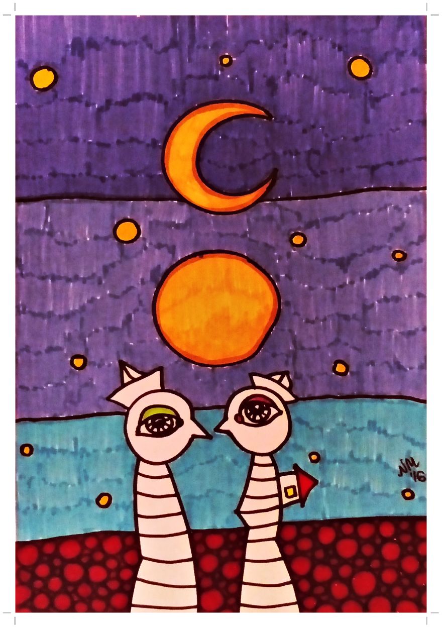 Stories Come Out From My Colour Markers