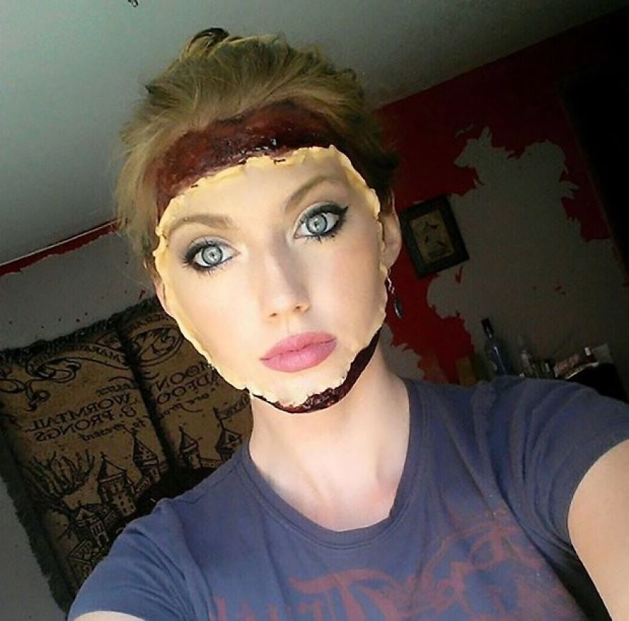 Teen Is Successful Transformations With Terrifying Makeup