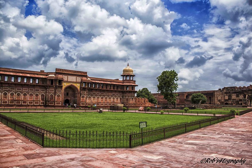 The Red Fort At Agra