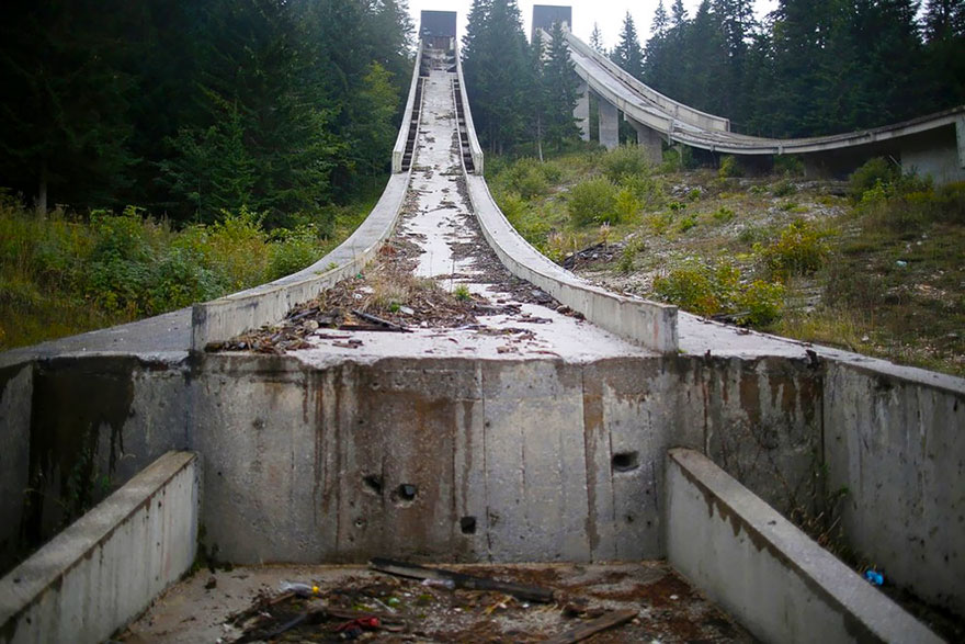 Ski Jump, Sarajevo, 1984 Winter Olympics Venue