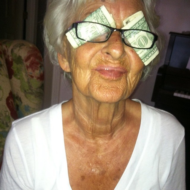Really Very Old Oma Granny