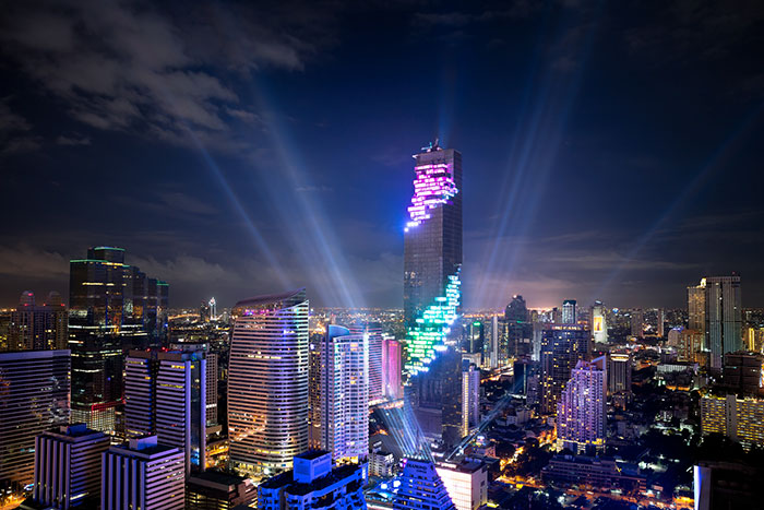 Thailand's New Tallest Skyscraper Just Opened, But It Looks Like It's Missing Some Pixels