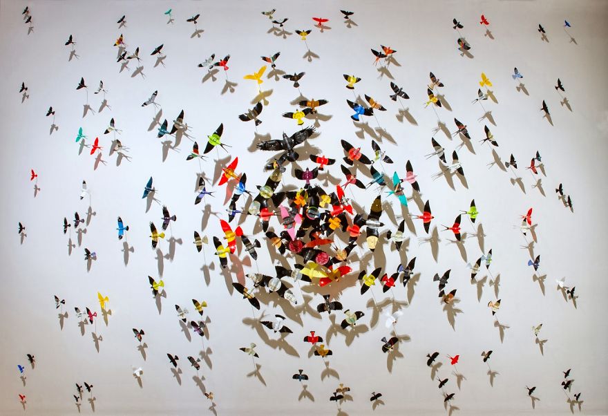 5 Pieces Of Art Made From Recycled Aluminium Cans