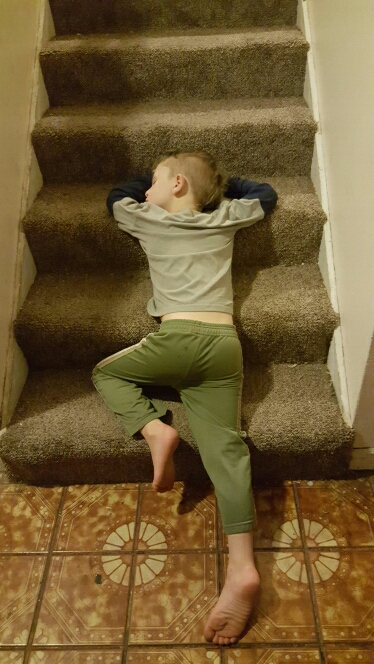 Climbing The Stairs Was Too Hard.