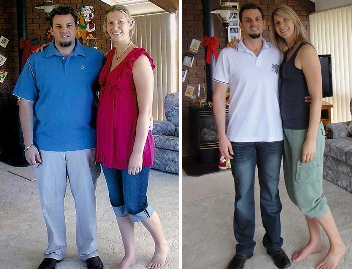 Crystal And Andrew Before And After Paleo Diet