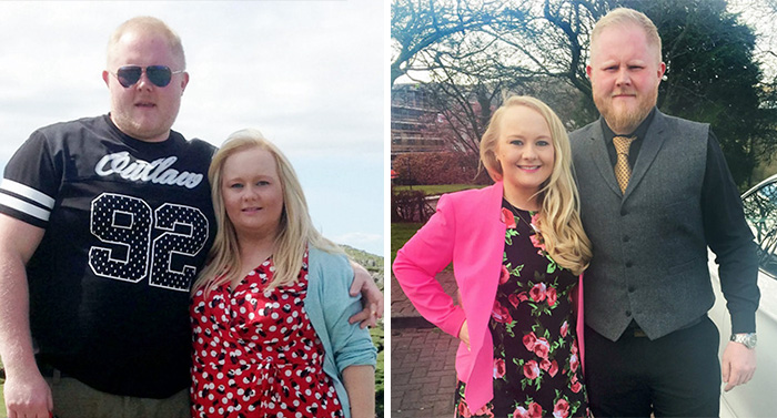 Couple Shed A Combined 11 Stone After Size 22 Bride Hears Cruel Comments
