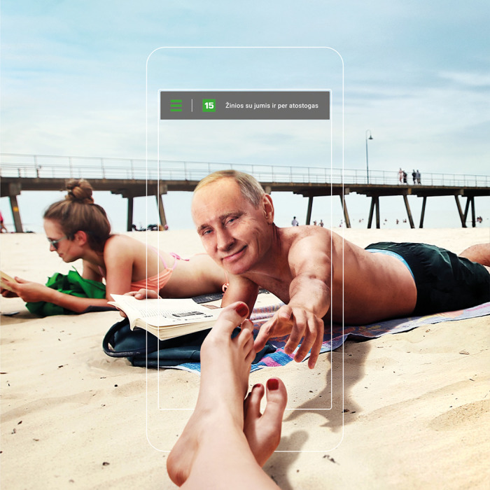 Ad Campaign Undresses World Leaders For Hilariously Fun Situations