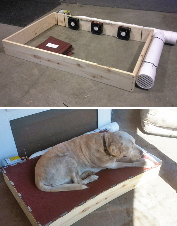 Redneck Air Conditioned Dog Bed