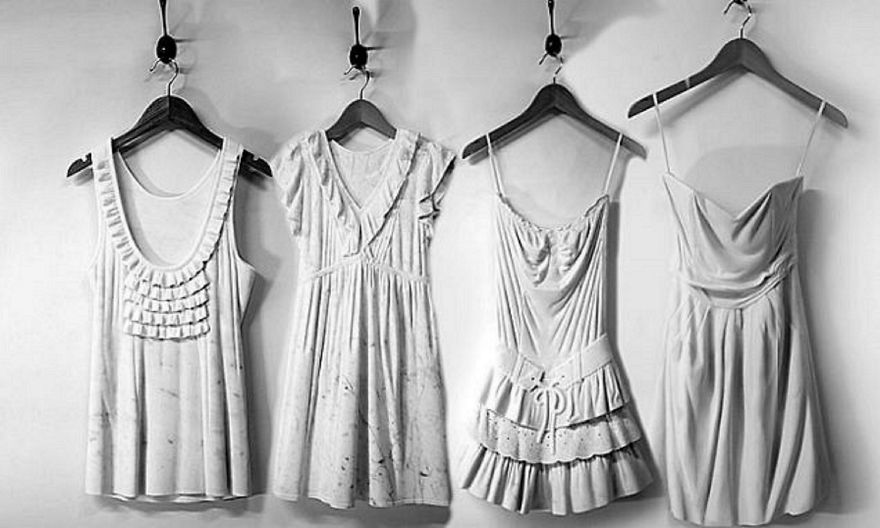 Dresses Carved Out Of Marble