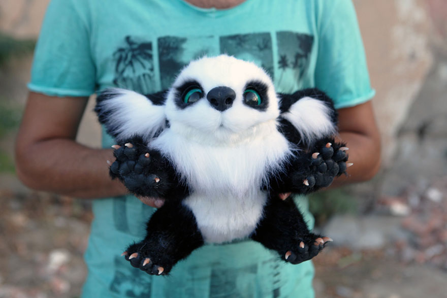 This Adorable Fantasy Panda Creature Just Arrived To Our Office
