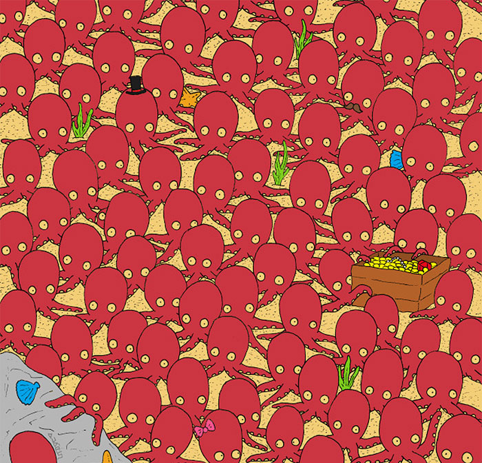 Can You Find The Hidden Fish?