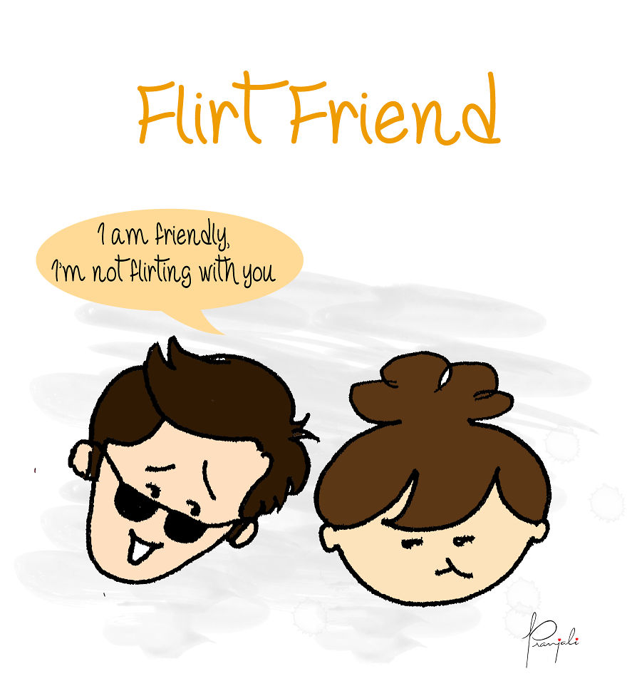 I Have Made Illustrations On Types Of Friends We All Have