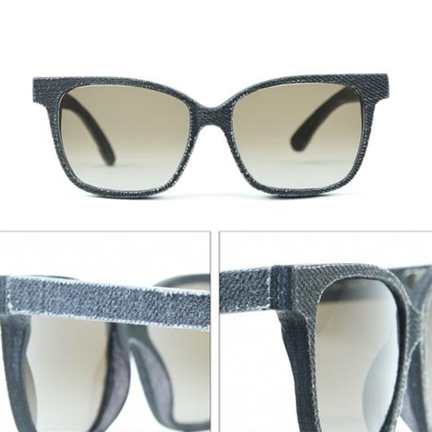 Artists Make Sunglasses From Old Jeans