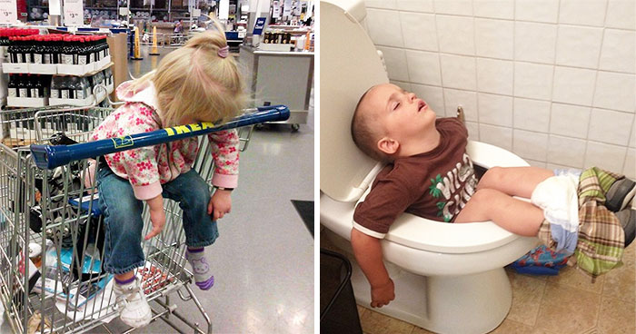 158 Hilarious Pics That Prove Kids Can Sleep Anywhere