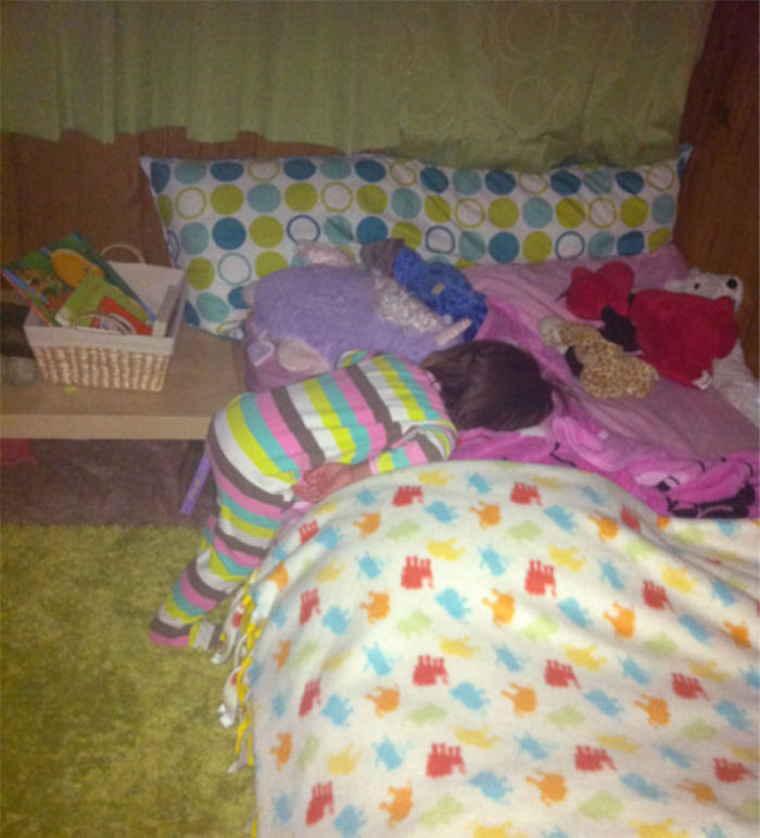 Napping Halfway To Bed