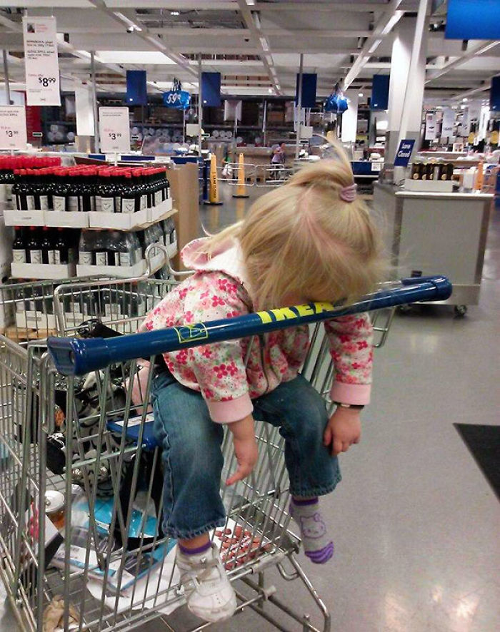 Napping At Ikea
