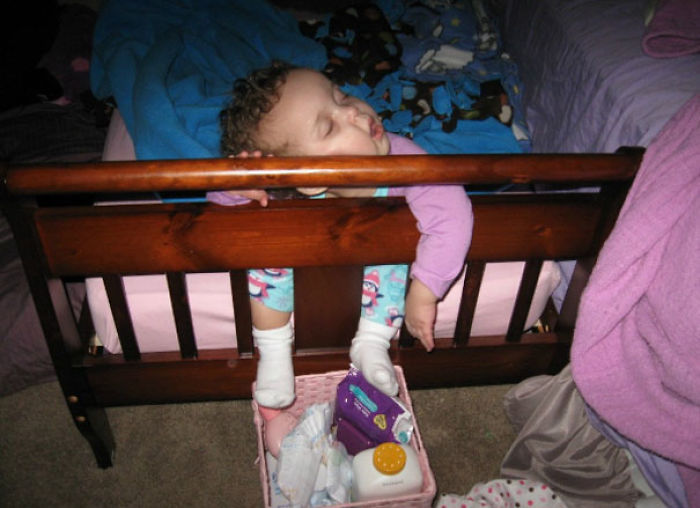 Napping By The Footboard