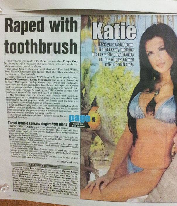 Found This Newspaper Fail Today