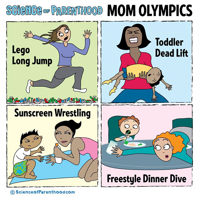 Funny Parenting Cartoons