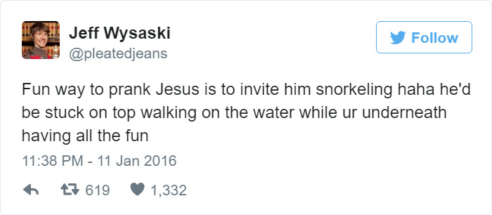 Snorkeling With Jesus
