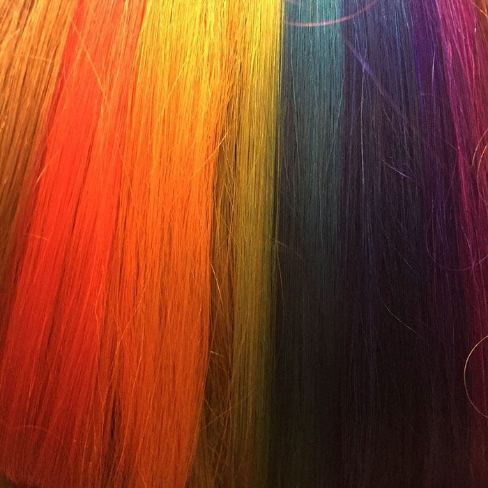 People Are Obsessed With This New Hidden Rainbow Hair
