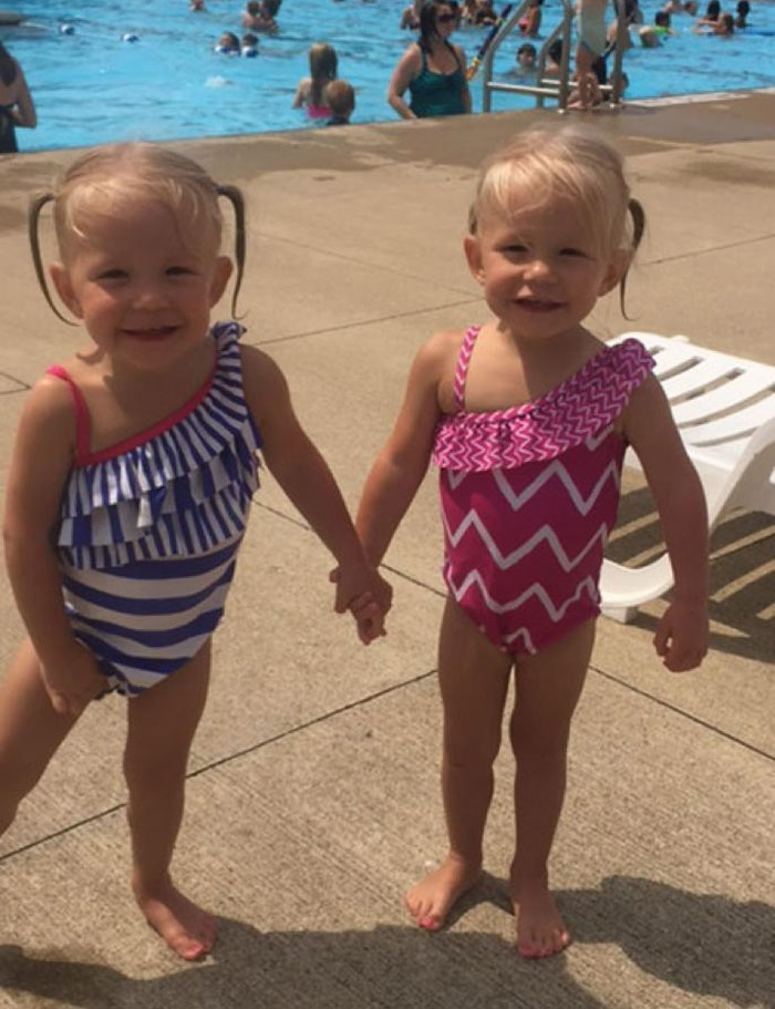 Twins Born Holding Hands 2 Years Ago Are Now Closer Than Ever