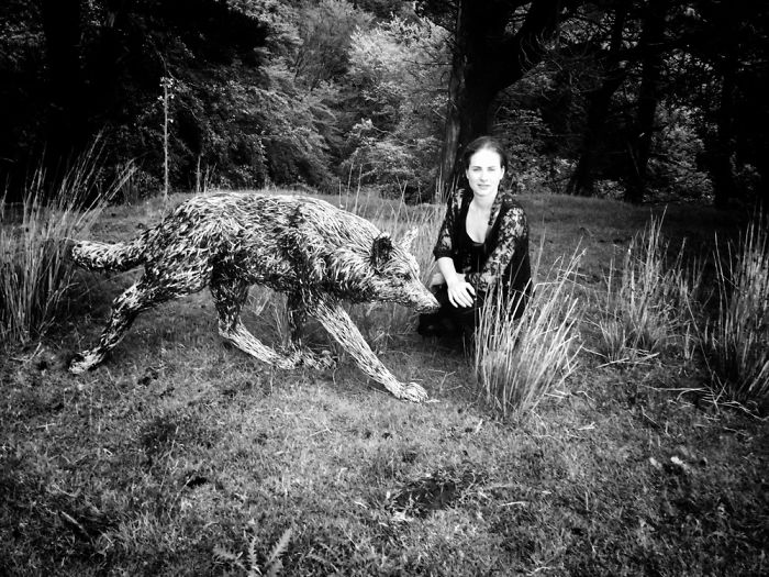 Walking With A Wire Wolf