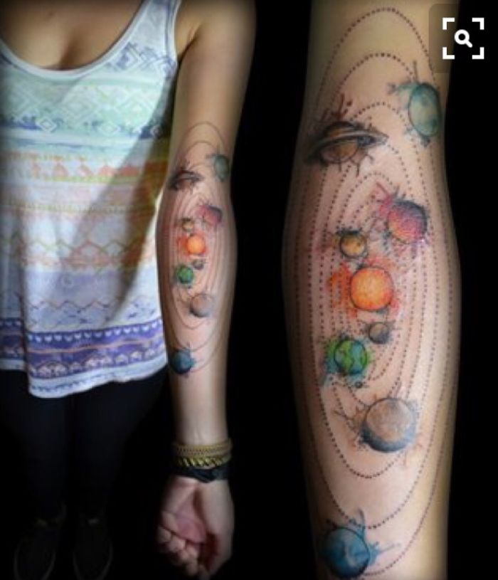Galaxy, Space Tattoo ????
