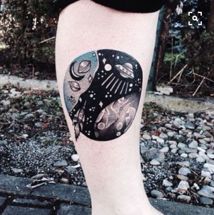 Galaxy, Space Tattoo ????