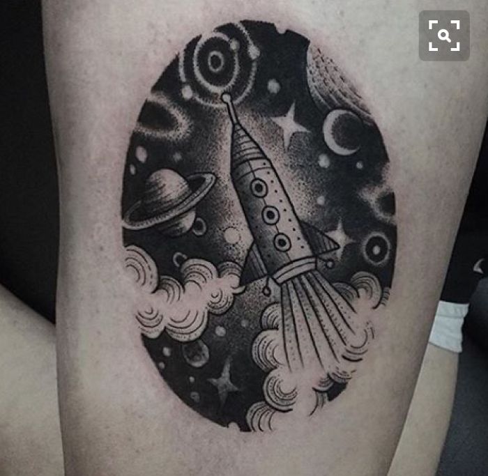 Galaxy, Space Tattoo ????