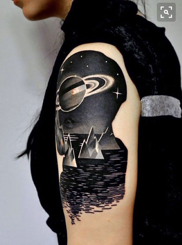Galaxy, Space Tattoo ????