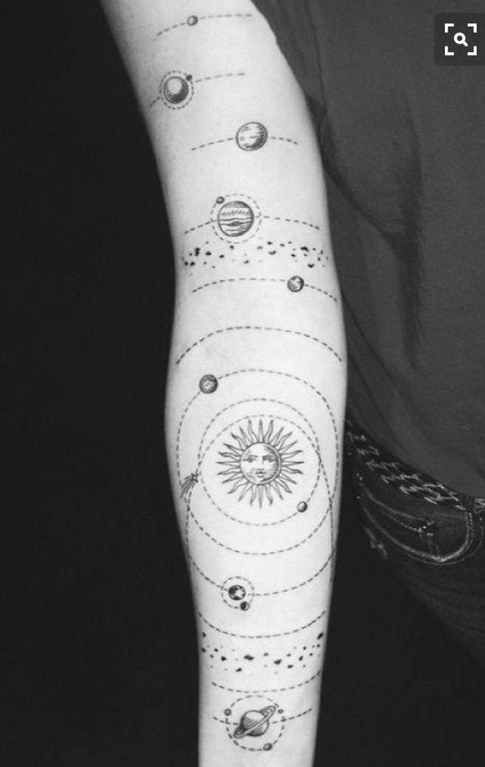 Galaxy, Space Tattoo ????
