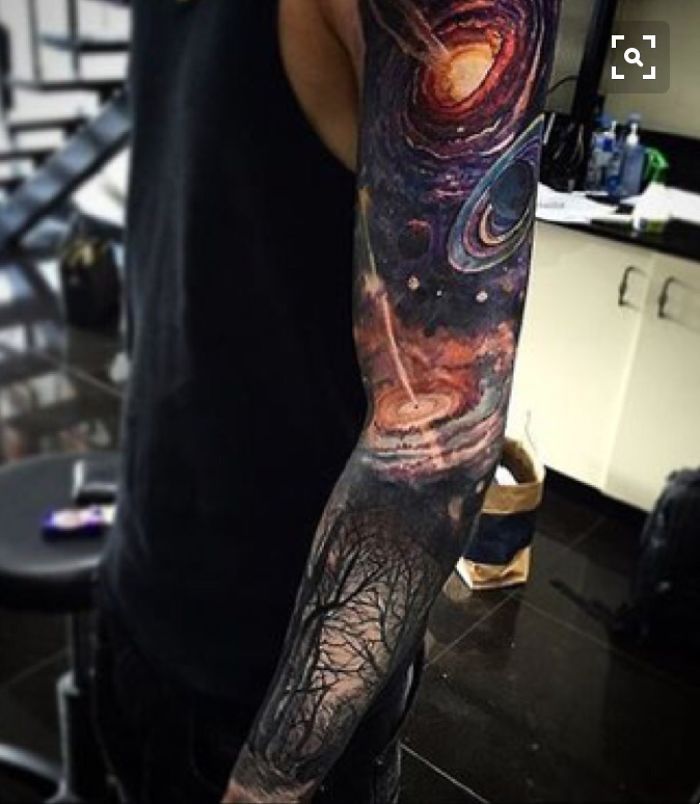 Galaxy, Space Tattoo ????